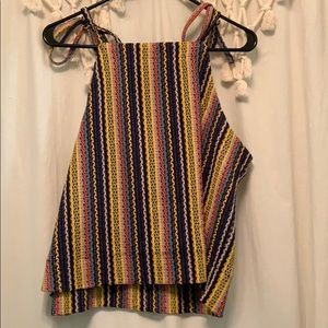 Madewell tie strap tank top